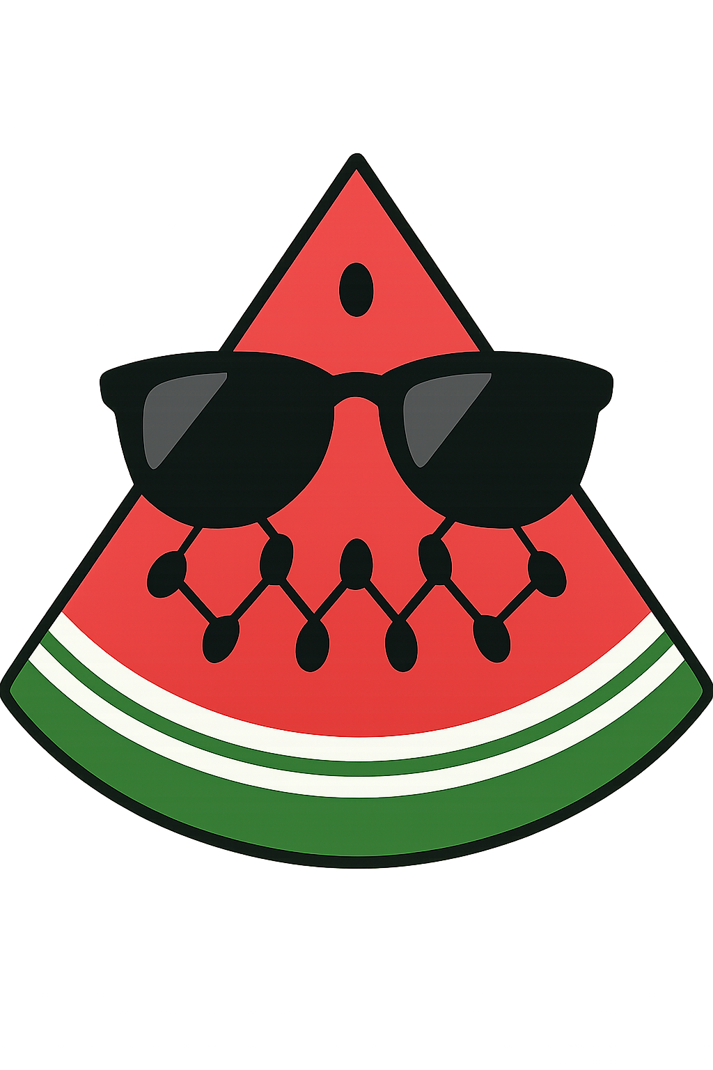 Free Palestine Watermelon Logo